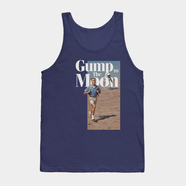 Gump Go Galactic Tank Top by Scared Side